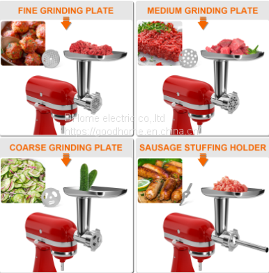 Chef Machine Mince Meat Through Accessories Blender Sausage Mince Meat Accessories Stainless Steel（Wechat:13510231336） photo-2