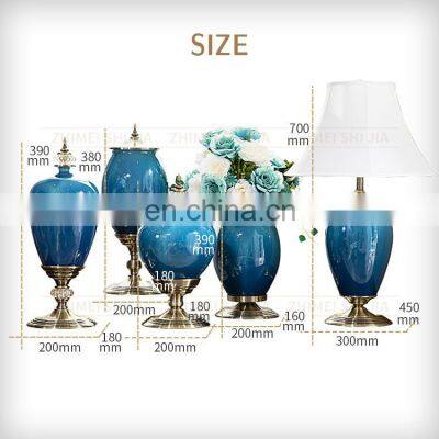 Wholesale China Modern Unique Kitchen Home Decorative Ceramic Vase photo-2