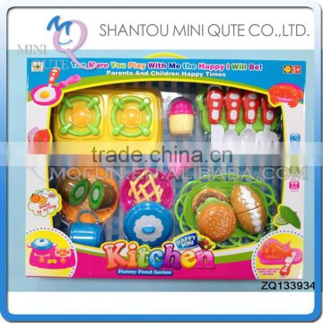 MINI QUTE Pretend Preschool Cooking Cutting food fruit Vegetable kitchen play house set learning educational toy NO.ZQ133934