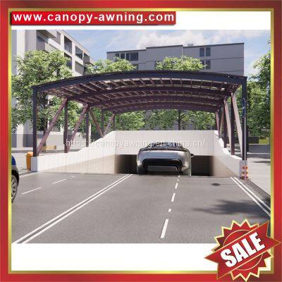 Outdoor Polycarbonate Aluminum Passage Walkway Corridor Canopy Canopies Cover Awning Shelter