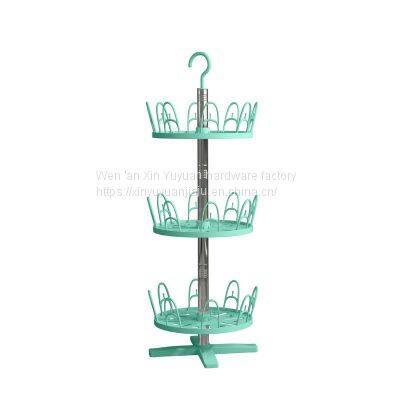 Rotary Floor Type Multi - Purpose Shoe Rack Outdoor Balcony Household Hanging Air - Drying Shoe Rack