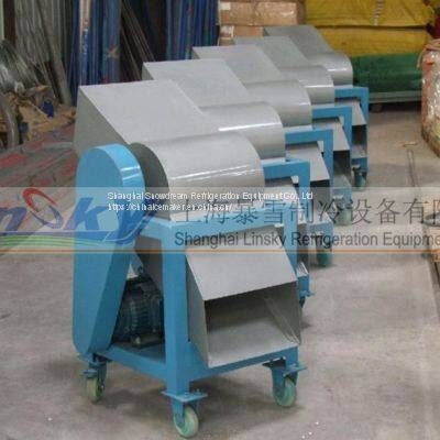 Block ice crusher