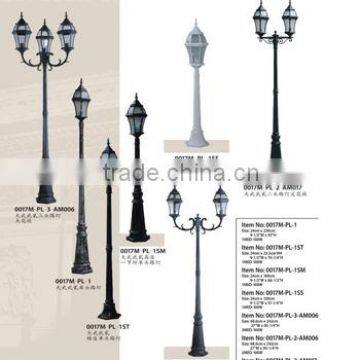 European outdoor garden lighting