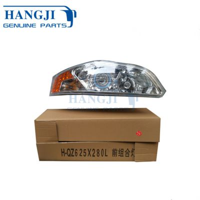 Zhong tong bus part headlight H-QZ625x280-LH led headlamp LCK6127H optima front light