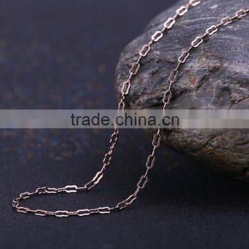 Coffee Gold Plated Decorative Long Chain Link Chain Jewelry Chain Necklace photo-2