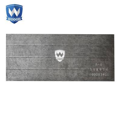Weld Clad Wear Plate with Chromium Carbide Overlay