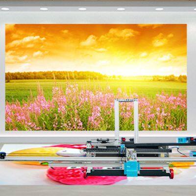 Factory Direct Sales Digital Pvc Floor Ground Printed Vinyl Sticker 3D Floor Plate Printing Machine Printer