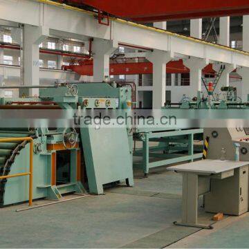 steel sheet cut to length machine