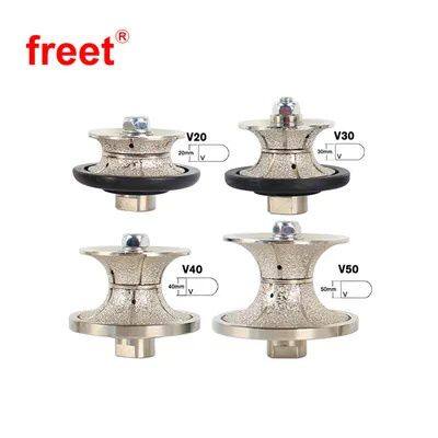 Vacuum Brazed Diamond Tools Profile Shape Wheels Edge Router Bits for Granite