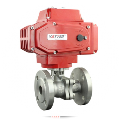 Manual, Pneumatic, or Electric Flanged Ball Valve with ISO5211 High Platform, Easy 90-Degree Operation for Fluid Control
