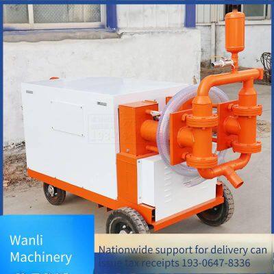 Wdsj Mortar Grouting Machine, 15kw High-power Cement Mortar Pump, Dual-liquid Grouting Machine for Tunnel Reinforcement and Highway Maintenance photo-5