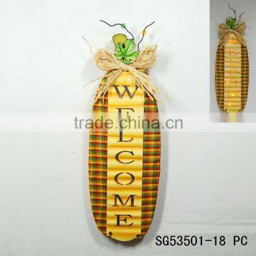 Harvest wholesale metal pumpkin light decorations