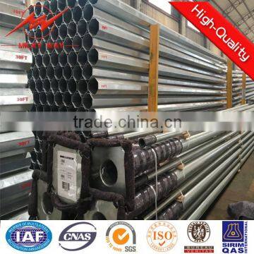 Treated 35FT steel telescopic pole for Philippines