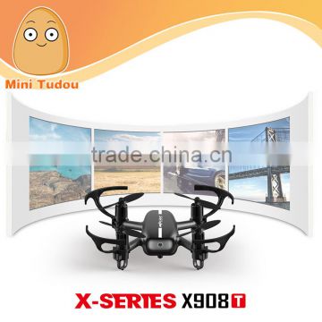 Mini Tudou camera toy 5.8G FPV Live LCD Transmitter Nano Drone MJX X908T FPV HD Camera mini quadcopter With Frame