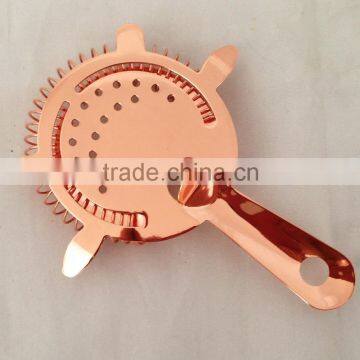 Stainless Steel 4-Prong Cocktail Strainer Bar Ice Strainer photo-2