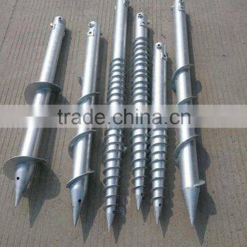 Galvanized Steel Solar Ground Screw for Solar Farm Plant photo-3