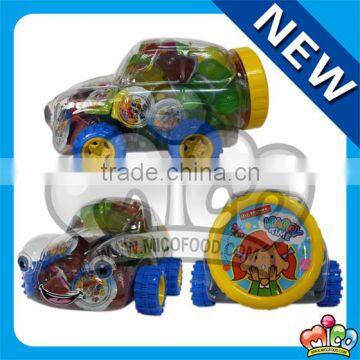 70pcs mini fruit jelly in car jar