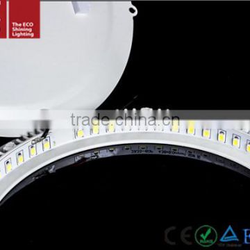 ES-12W-R-W round led panel light material with die cast aluminum light