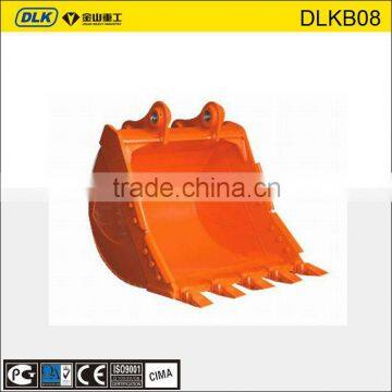 pc130 excavator bucket, quick attach bucket, bucket thumb