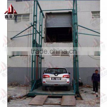 SJD Series Economic Guide Rail Chain Electric Lift Table