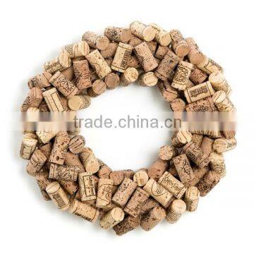 natural cork wreath