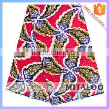 Mitaloo New Pattern African Real Wax Fabrics Prints Fabric MH3057