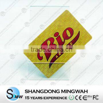 ISO Approved High Quality 13.56MHz RFID Card with Golden/Silver background