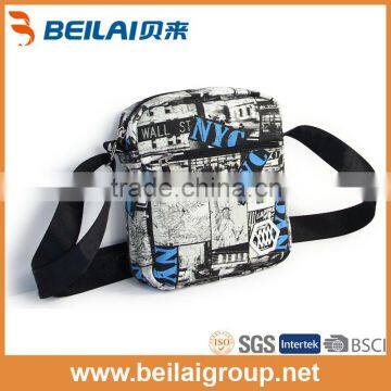 2016 leisure printed canvas messenger bag walking shoulder bag