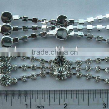 Rhinestone Buckles Sliders, Sew On Buckles Notions MIDDLE EAST RHINESTONE BUCKLES/METAL BASE, XLFL MIDDLE EAST STONE GRADE