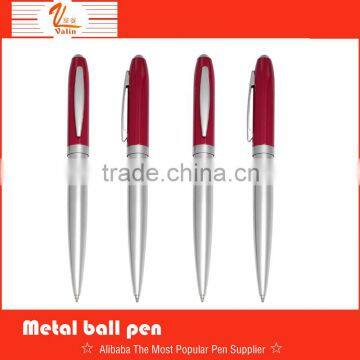 New Elegant Office Click Metal Ball Pen