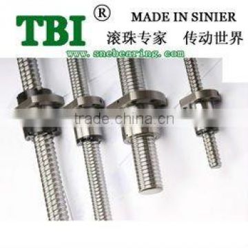 long life TBI I type metal invert single nut ballscrew