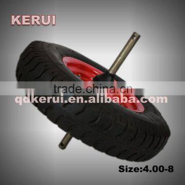 wheel barrow tyre 480/400-8 air wheel and pu foam wheel                        
                                                Quality Choice