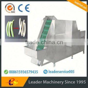 Leader peeling machine for any size ripe banana Whatsapp:+8618336073732