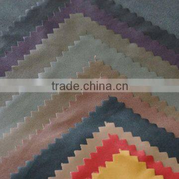 100% Polyester Suede Synthetic pu Leather Fabric photo-3