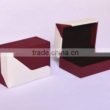 AN406 ANPHY High Grade PU Jewelry Gift Box Flip Couple Rings Packing Gift Box flocking Setting Box 7.2*5.2*3.4cm 440pcs/ctn