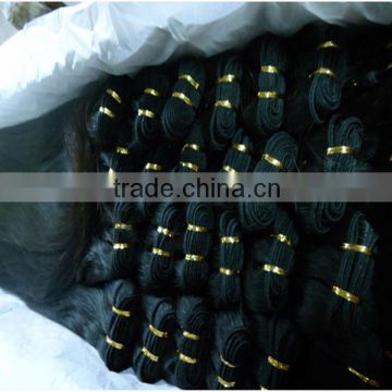 remy hair tangle free virgin 100%Indian human hair from China