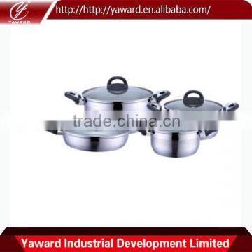 Top Hot Selling Kitchenware Stainless Steel Cookware Set