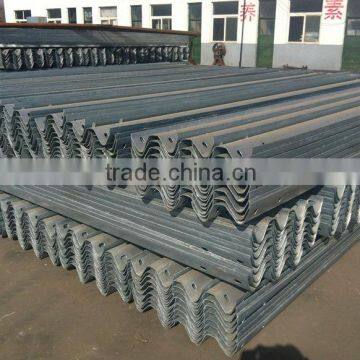 Galvanized guardrail