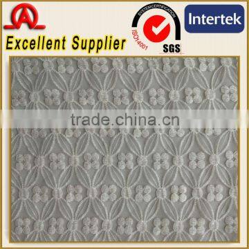 embroidery cotton nylon organza fabric for curtain fabrics                        
                                                Quality Choice