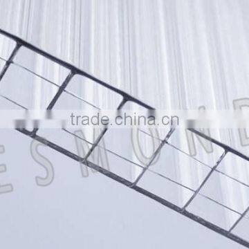 polycarbonate hollow sheet 4mm 10years warranty