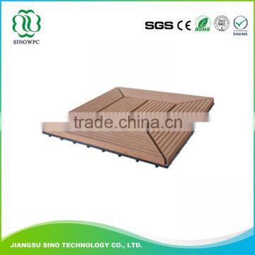 Waterproof Outdoor Composite Floor diy high quality external wpc decking