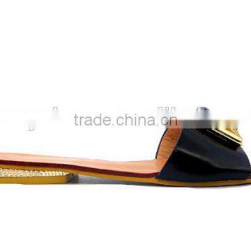 Fashion Lady Fancy Flat Heel Simple Slippers