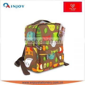 Owl Pattern Mini School Backpack Bag