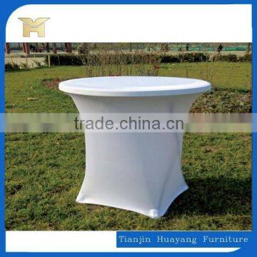 Graceful Round Plastic Folding Dining Table Outdoor