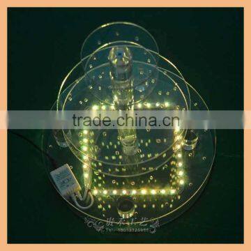 L002, Round Shape Multilayer LED Light Lollipop Dispaly Rack photo-4