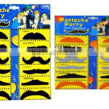 Mixed Stylish Costume Party Fake Mustache Moustache MU027