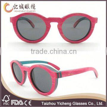 China 2015 Custom Polarized Wood Sunglasses