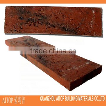 Synthetic ceramic clinker tile external wall cladding varied size