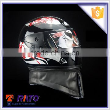 Plastic PP skully motorcycle full face helmet