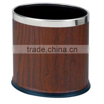 Eco Friendly Trash Can With Painting, Room Trash Can, Antique Trash Can photo-3